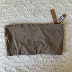 SKIMS Bandeau Taupe XXS
